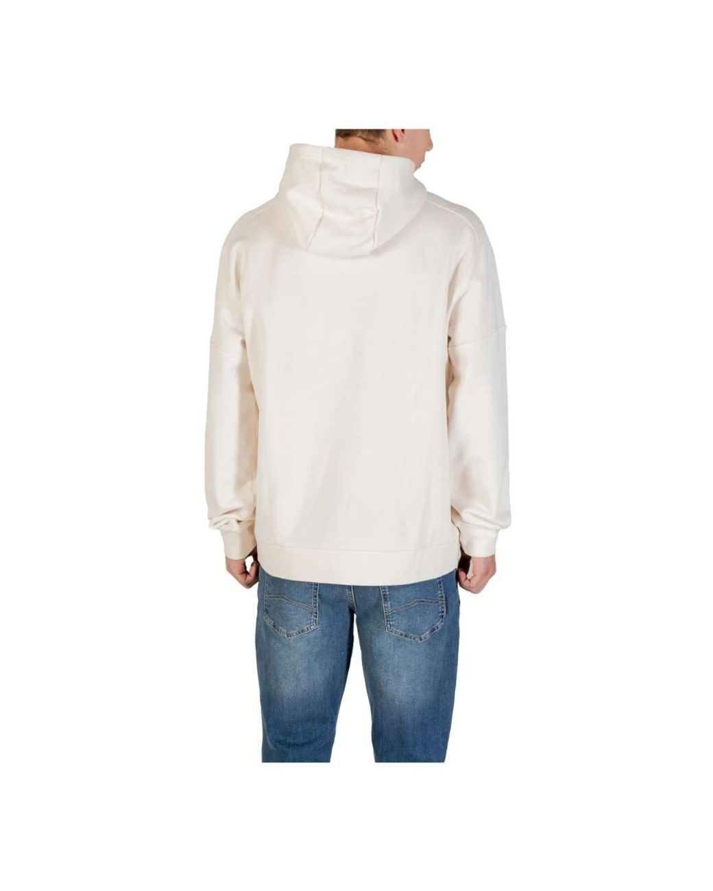 EA7 White Hoodies for men