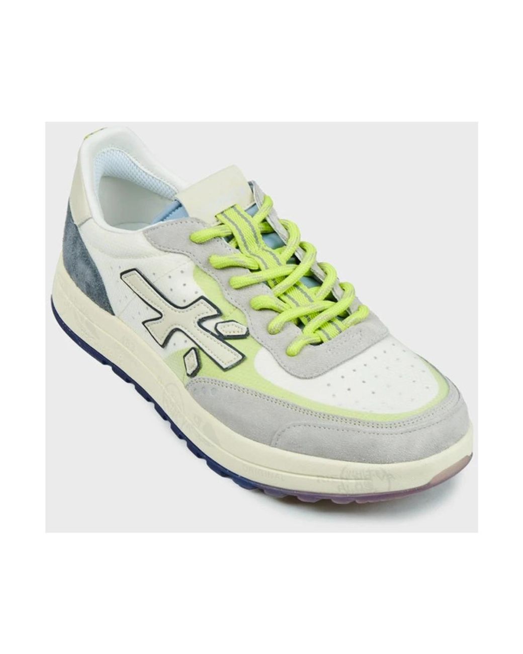 Premiata Green Sneakers for men
