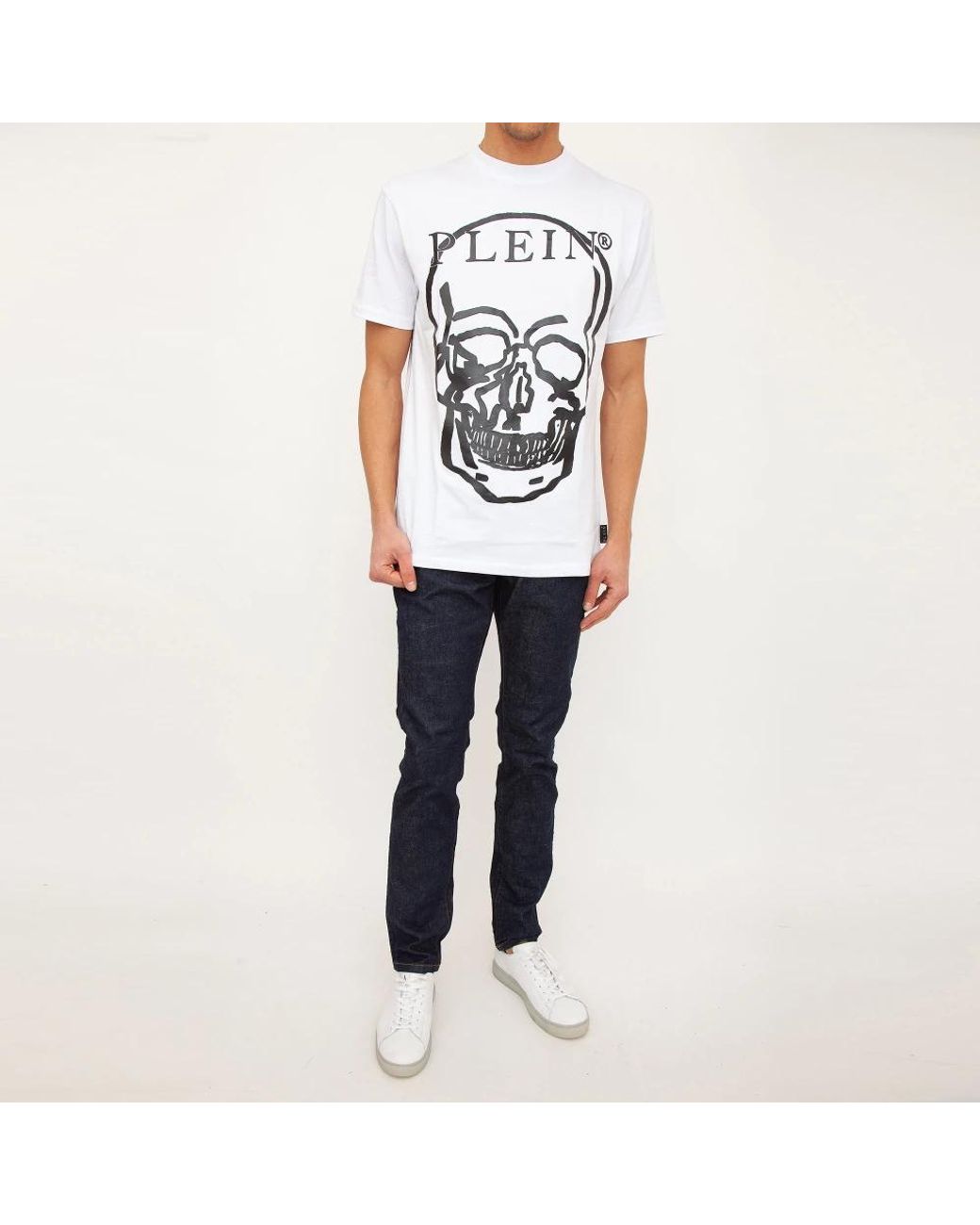 Philipp Plein Blue T-Shirts for men