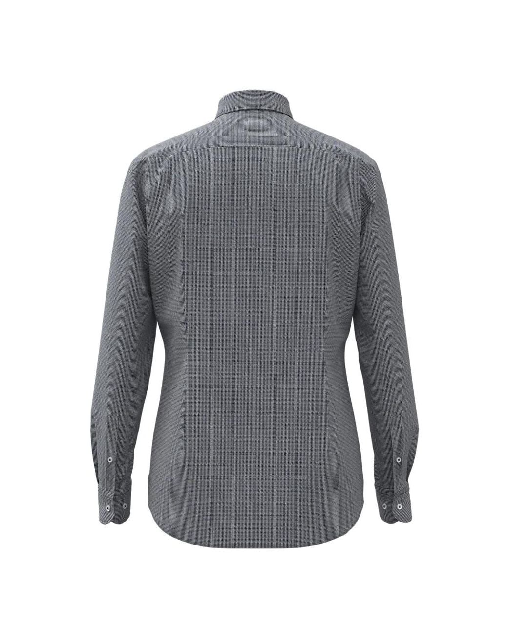 Boss Gray Casual Shirts for men