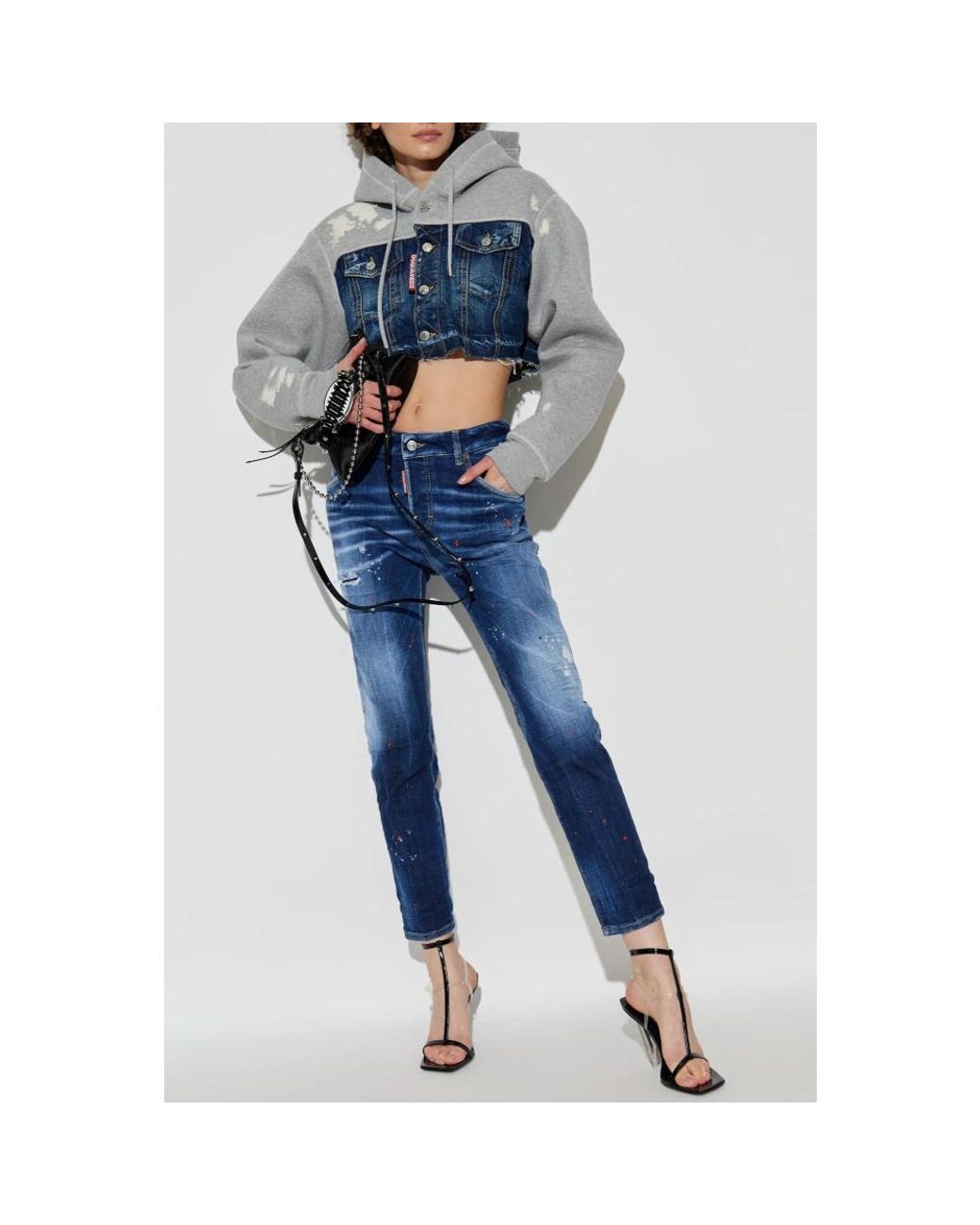 DSquared² Blue Skinny Jeans