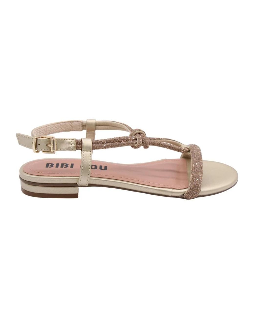 Bibi Lou Pink Flat Sandals