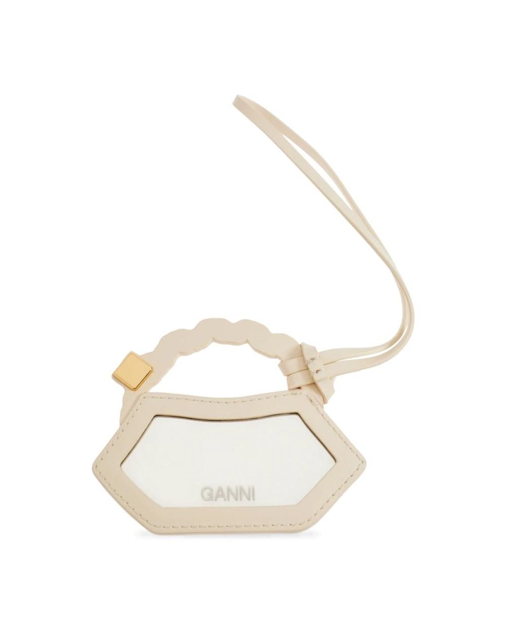 Ganni Metallic Bag Accessories