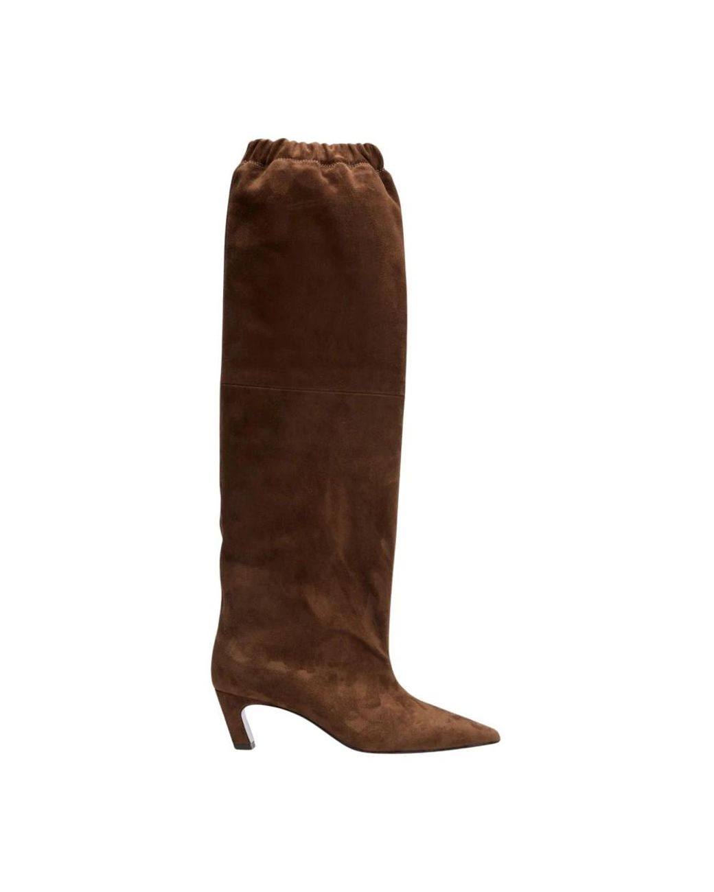 Ash Brown High Boots