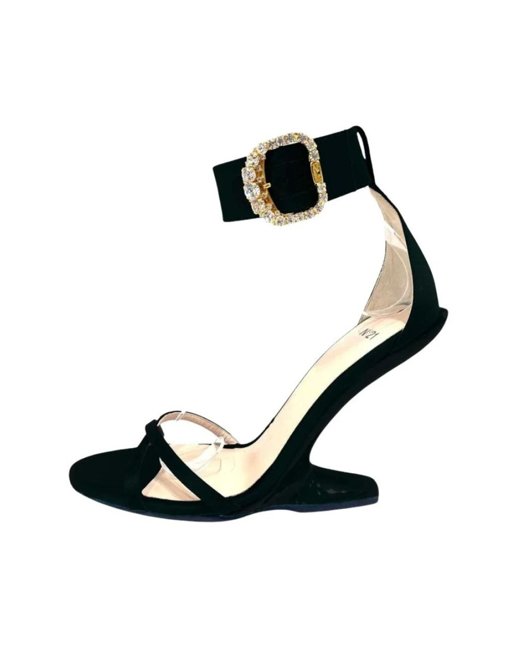 N°21 Black High Heel Sandals
