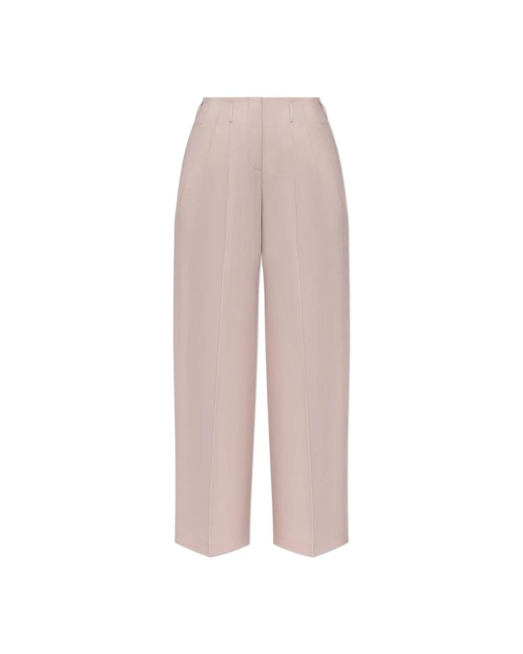 Golden Goose Deluxe Brand Pink Wide Trousers