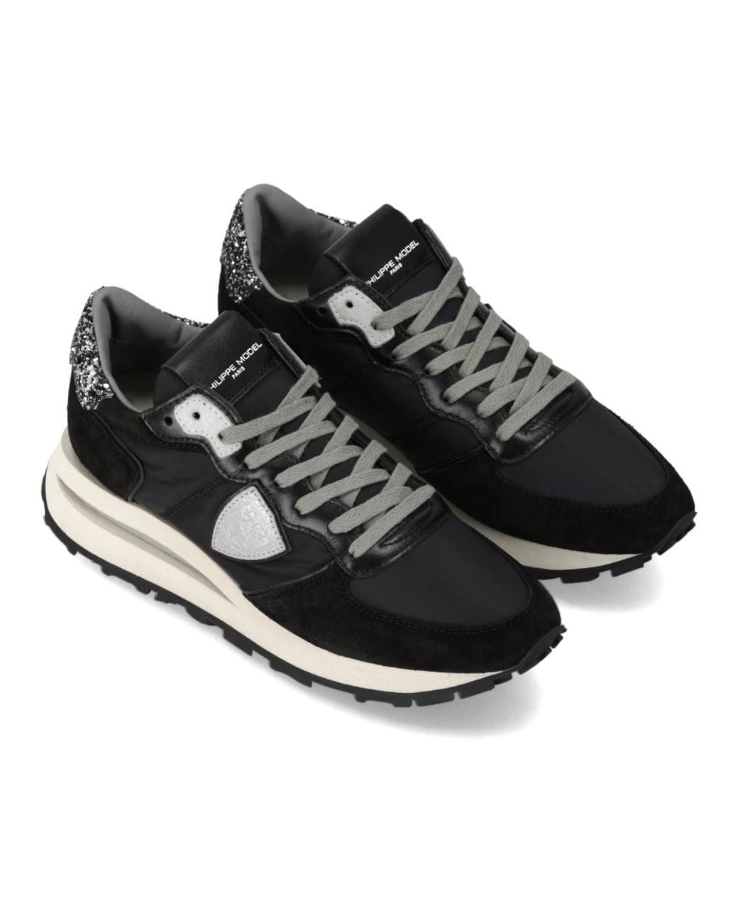 Philippe Model Black Sneakers