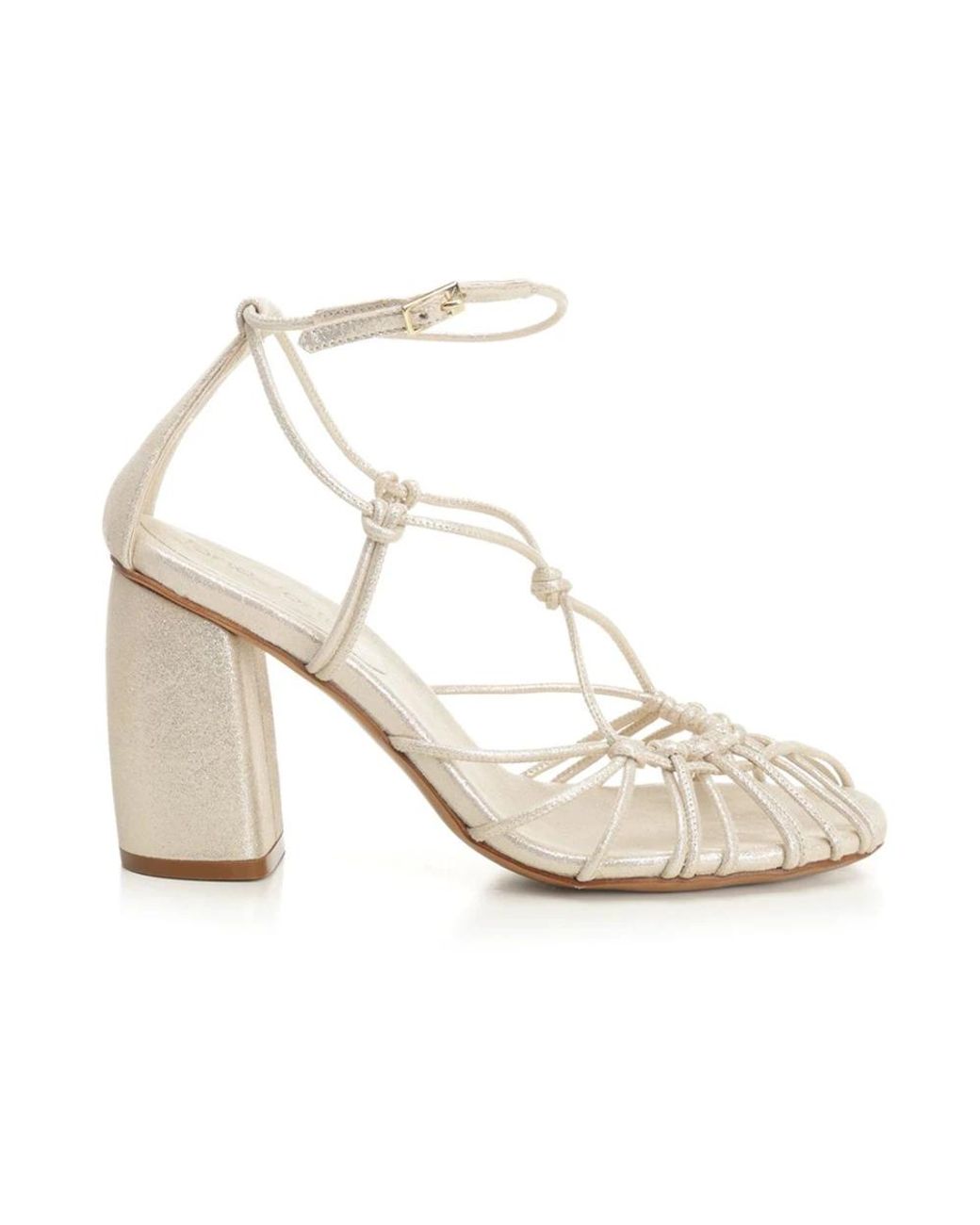 Forte_forte White High Heel Sandals