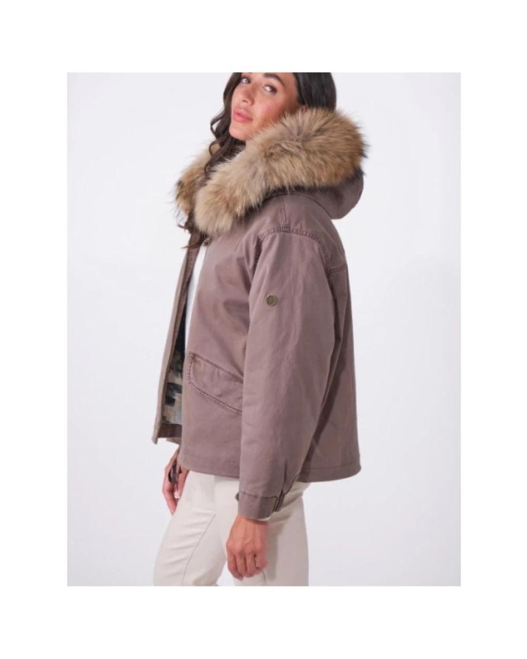 BLONDE No. 8 Brown Parkas