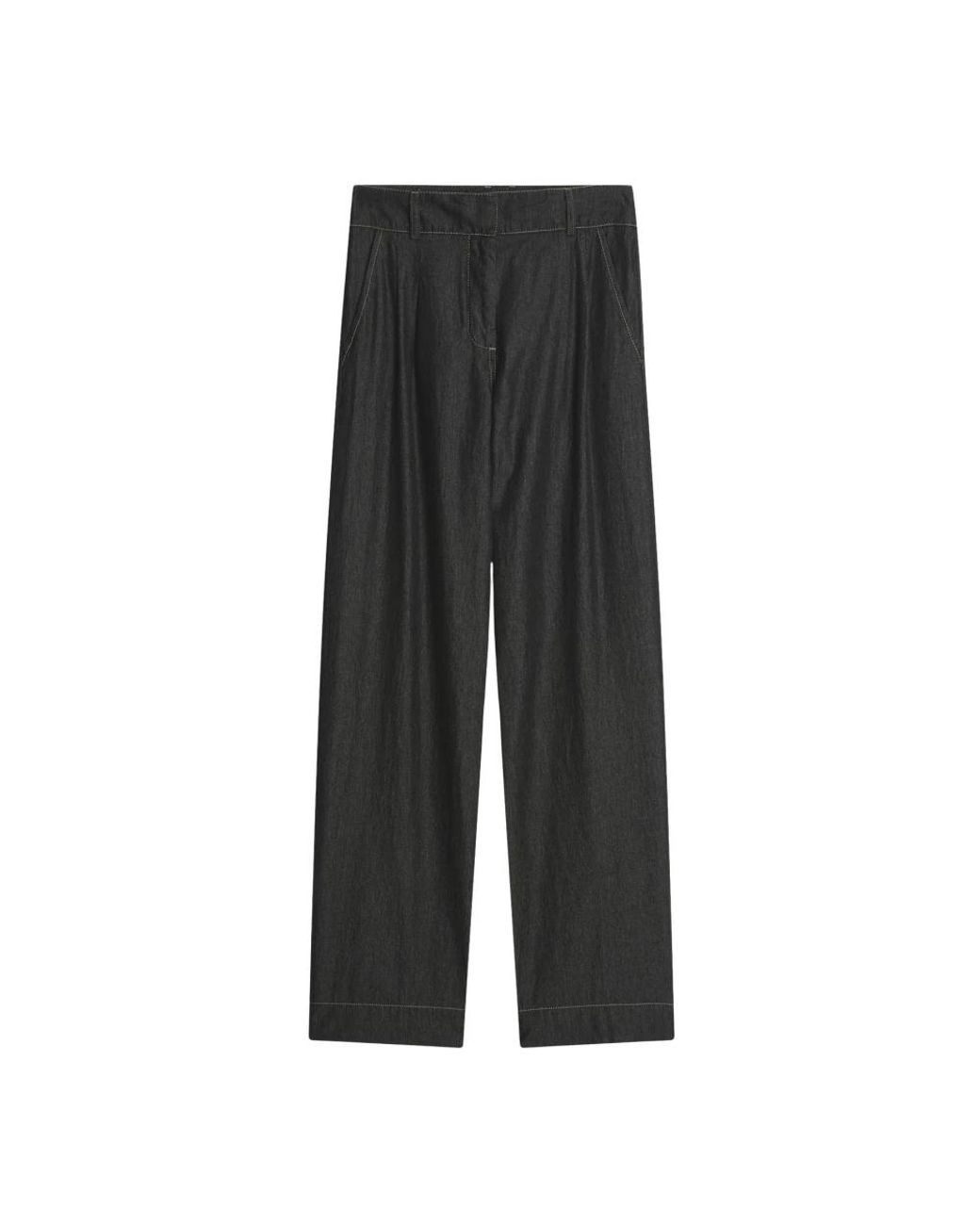 Cinque Gray Straight Trousers