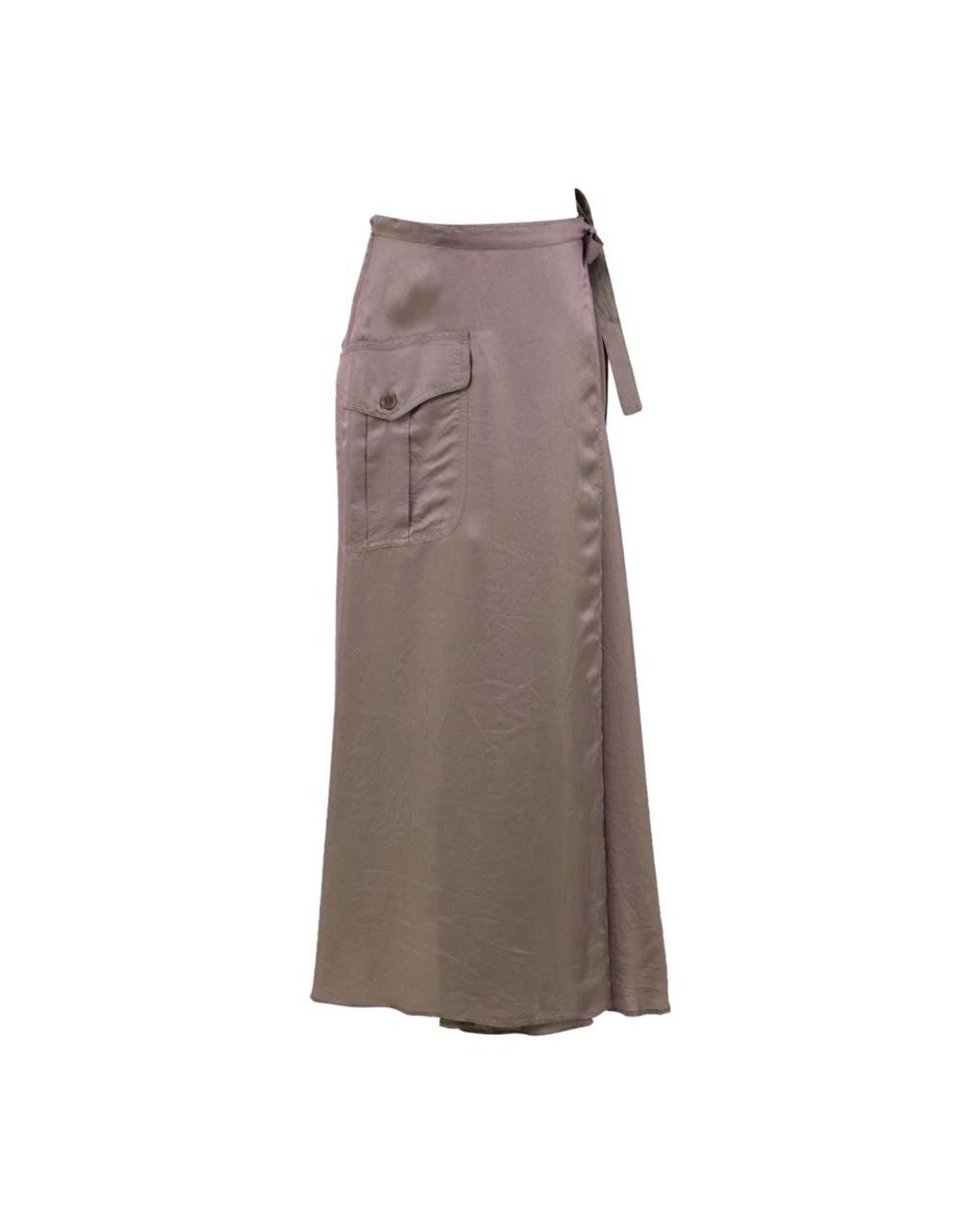 Aspesi Brown Maxi Skirts