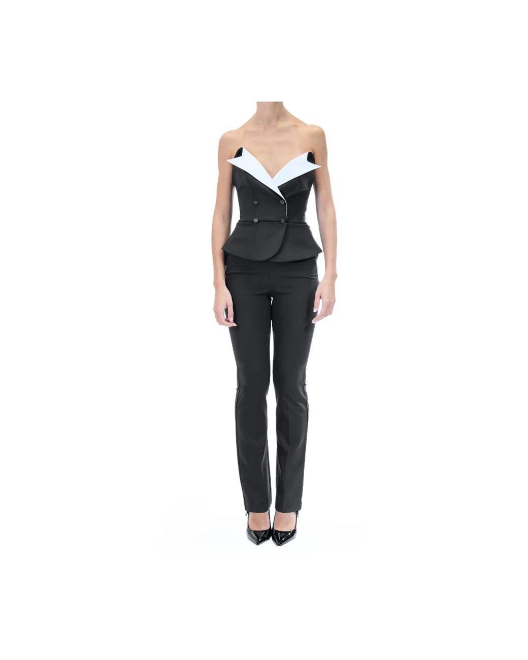 Karl Lagerfeld Black Jumpsuits