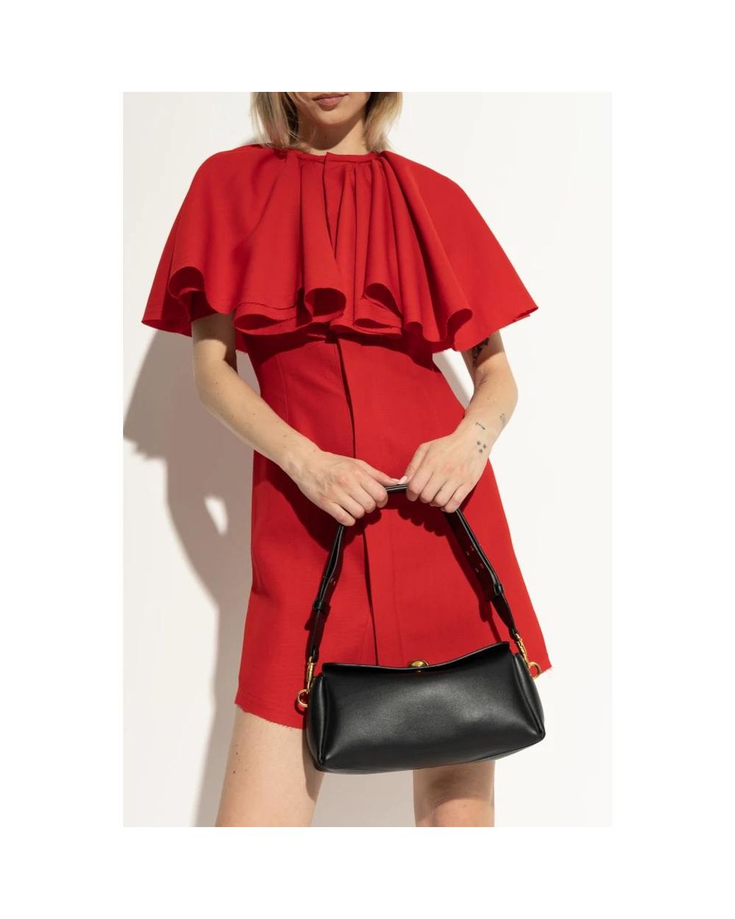 Shoulder Bags AMI de color Black