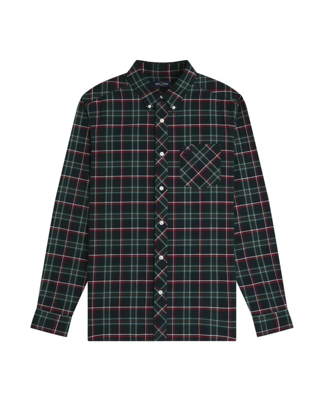 Fred Perry Green Casual Shirts for men