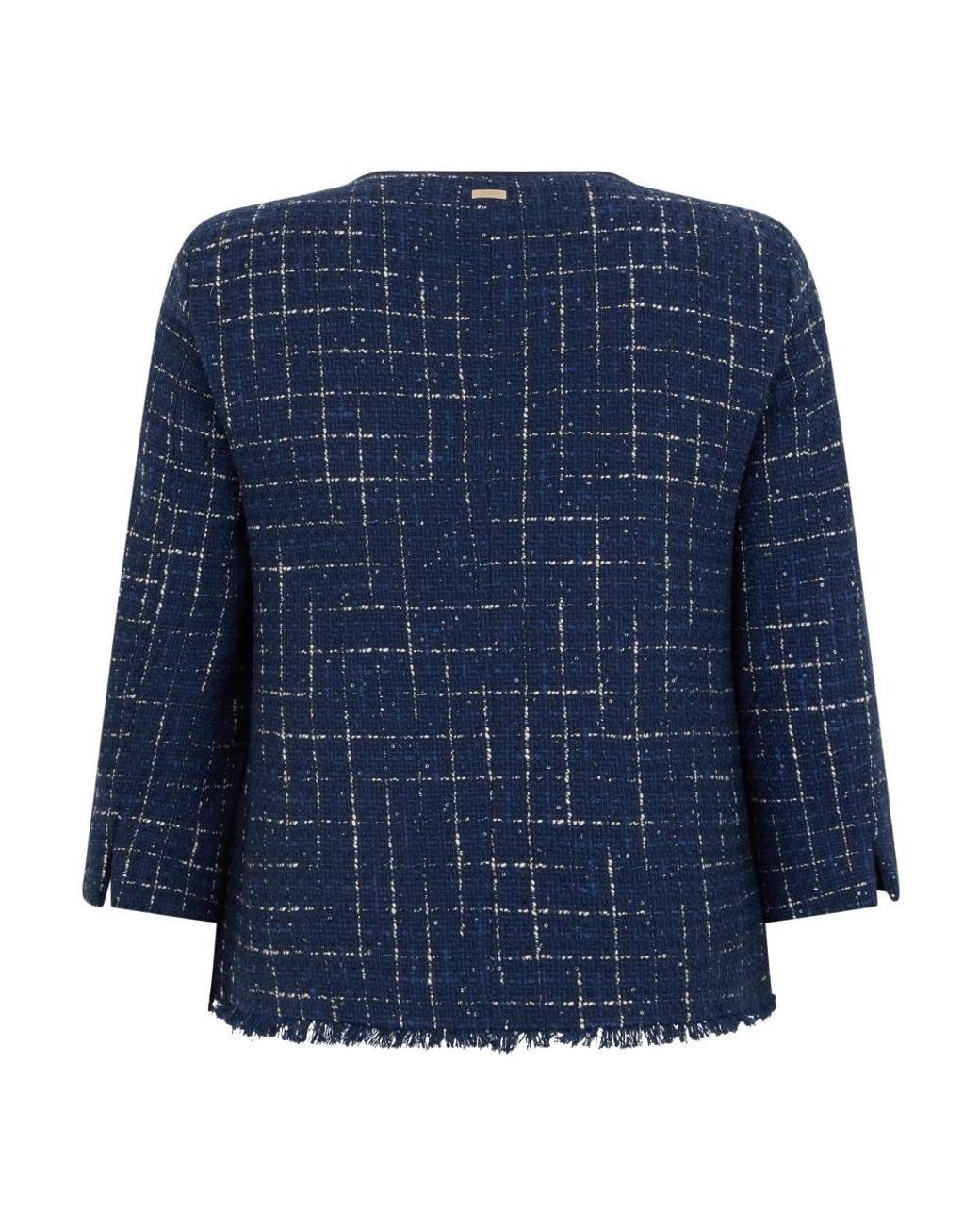 Herno Blue Tweed Jackets