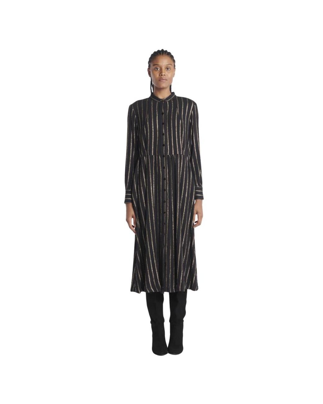 Momoní Black Midi Dresses