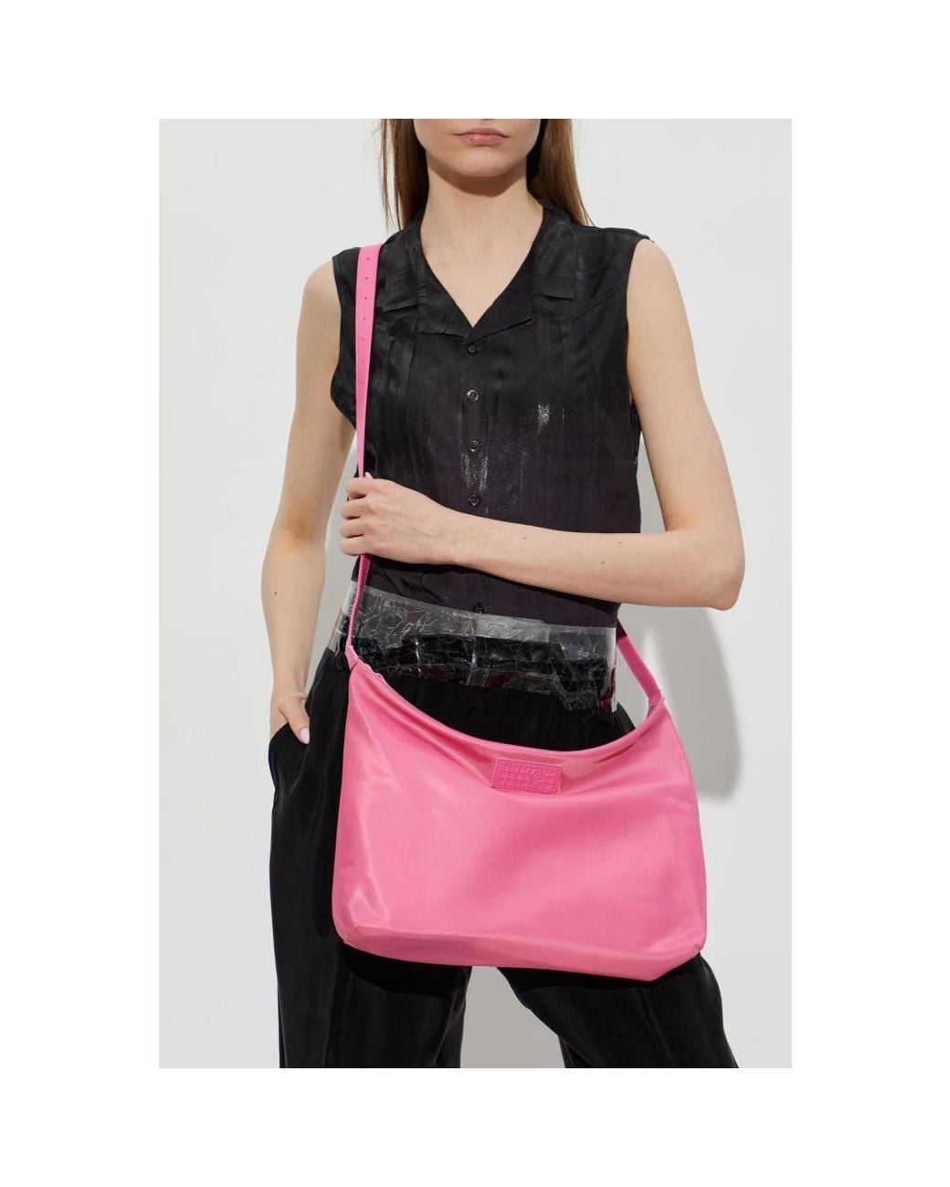 MM6 by Maison Margiela Pink Cross Body Bags