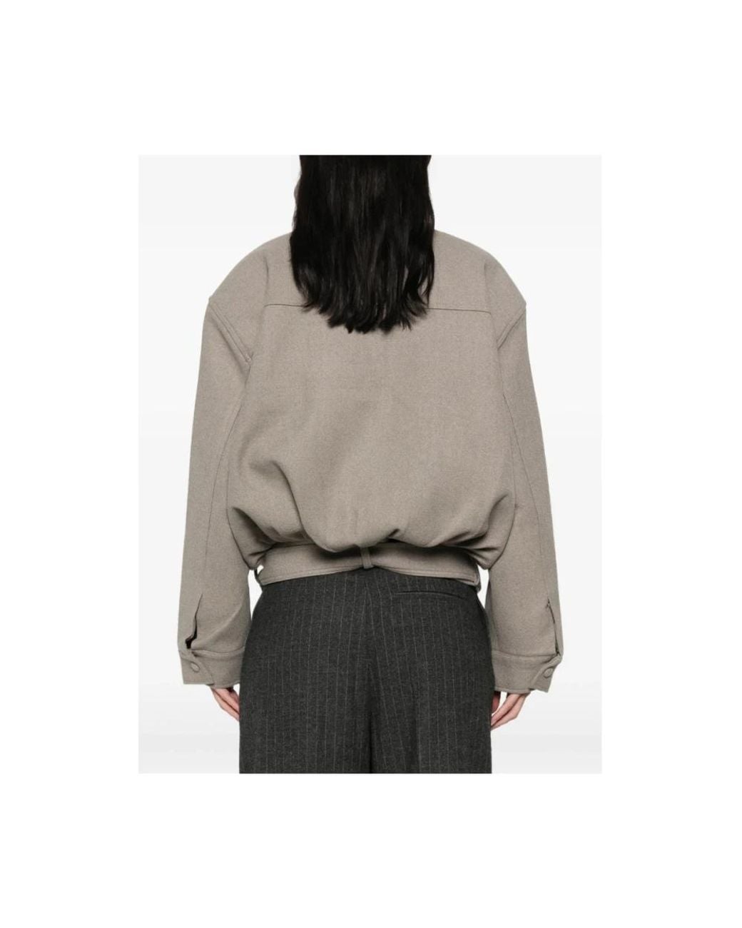 LA PISCINE Gray Light Jackets