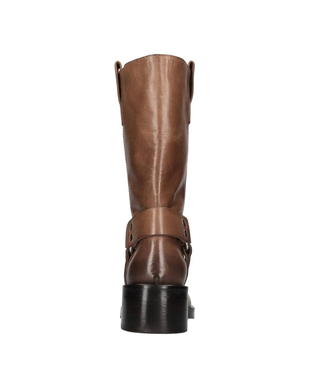 Strategia Brown Heeled Boots