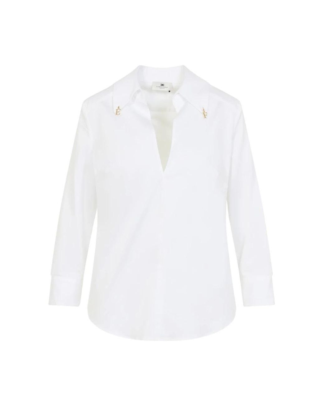 Elisabetta Franchi White Shirts