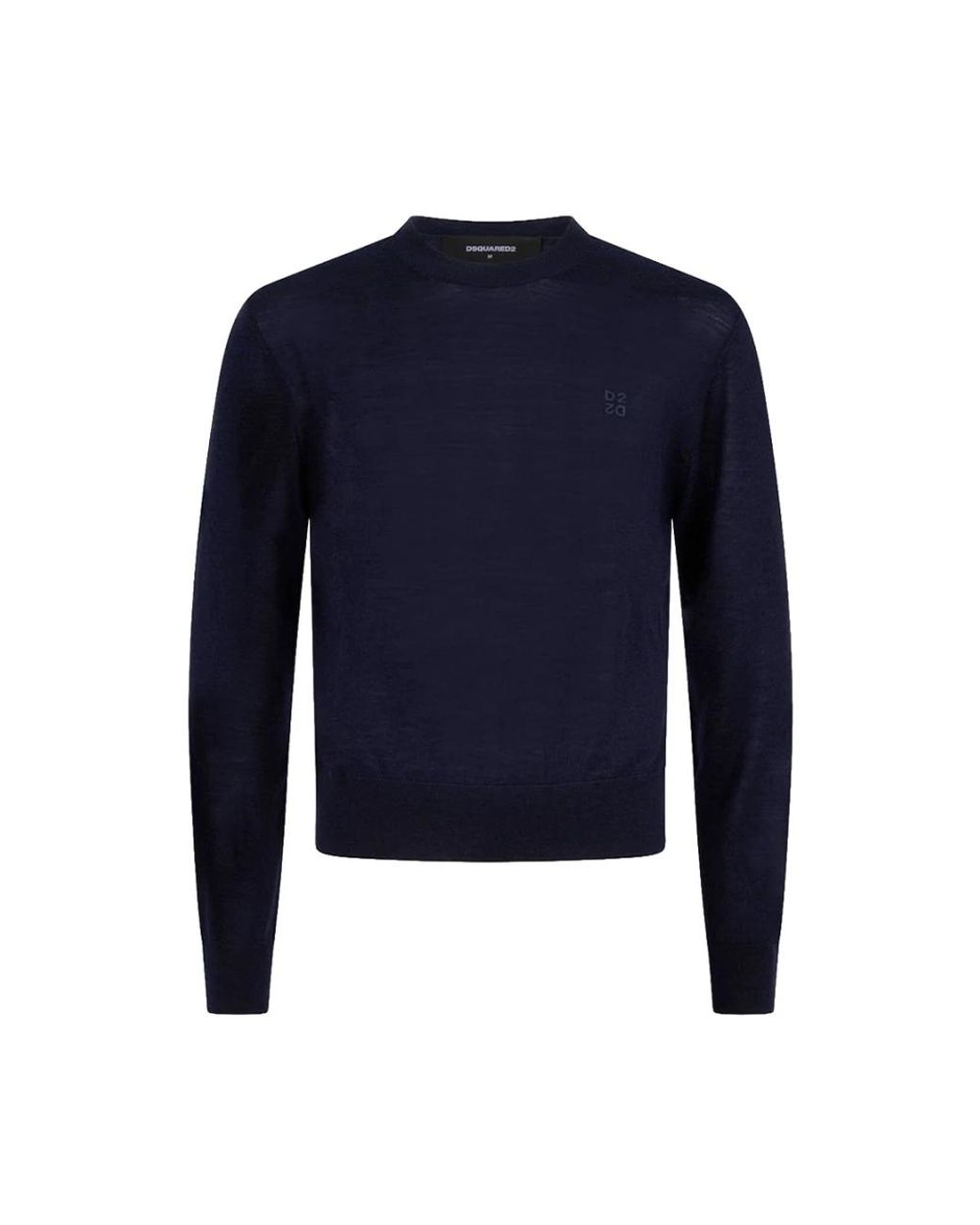 DSquared² Strickpullover Mit Rundhalsausschnitt in Blue für Herren