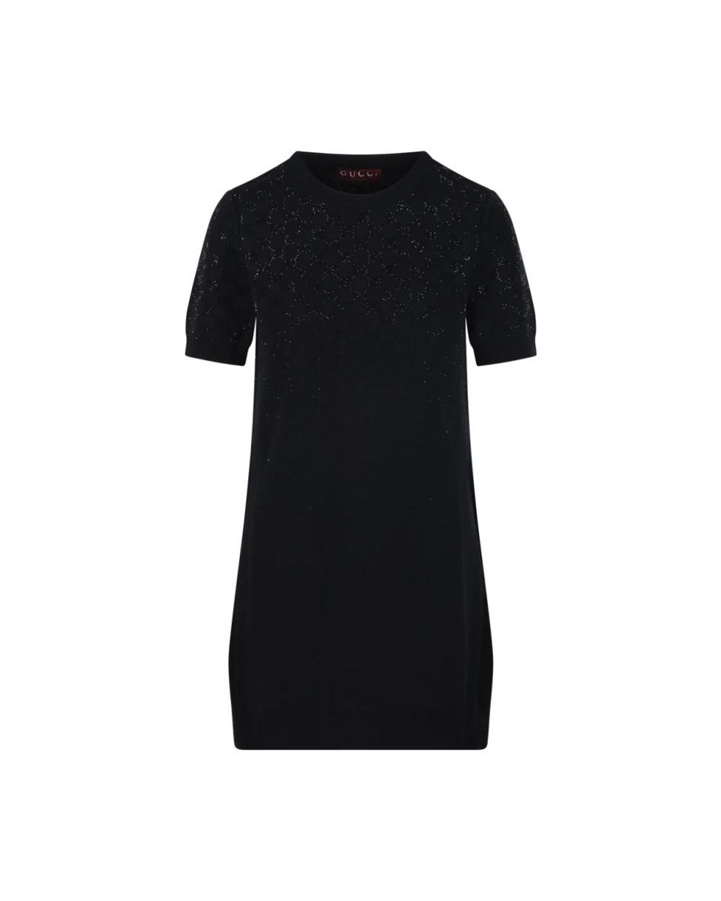 Gucci Black Knitted Dresses