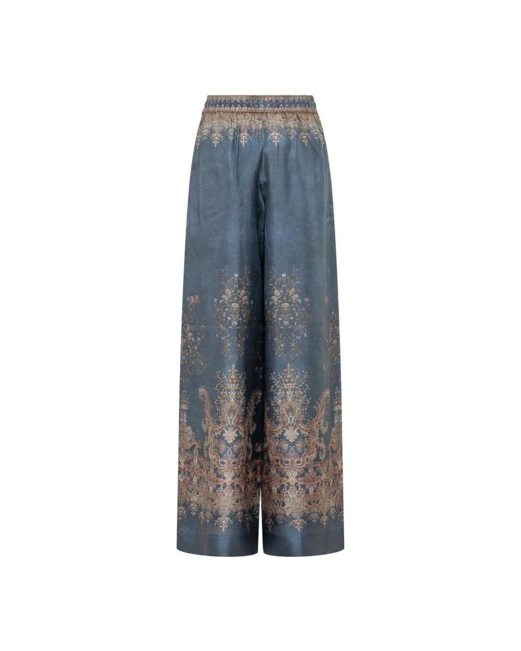 Zimmermann Gray Wide Trousers
