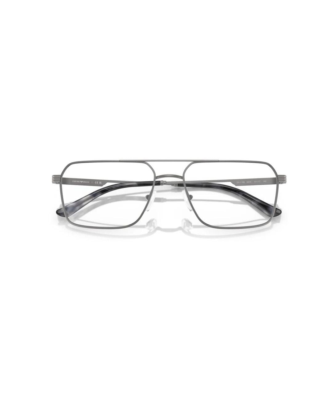 Emporio Armani Metallic Glasses for men