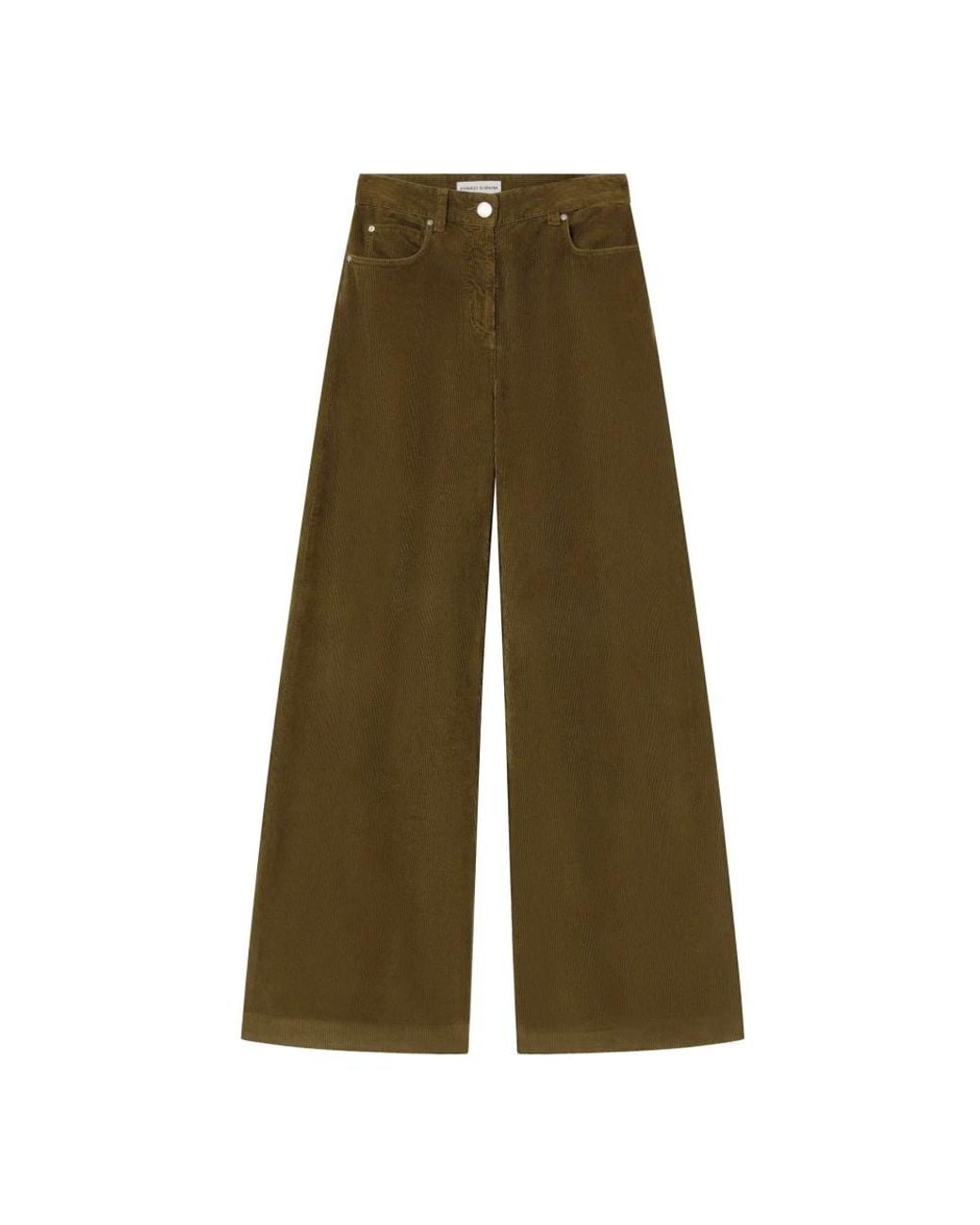 Pinko Green Wide Trousers