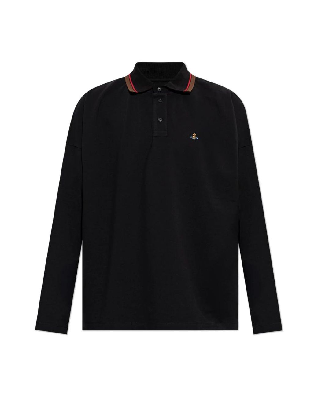 Vivienne Westwood Black Polo Shirts for men