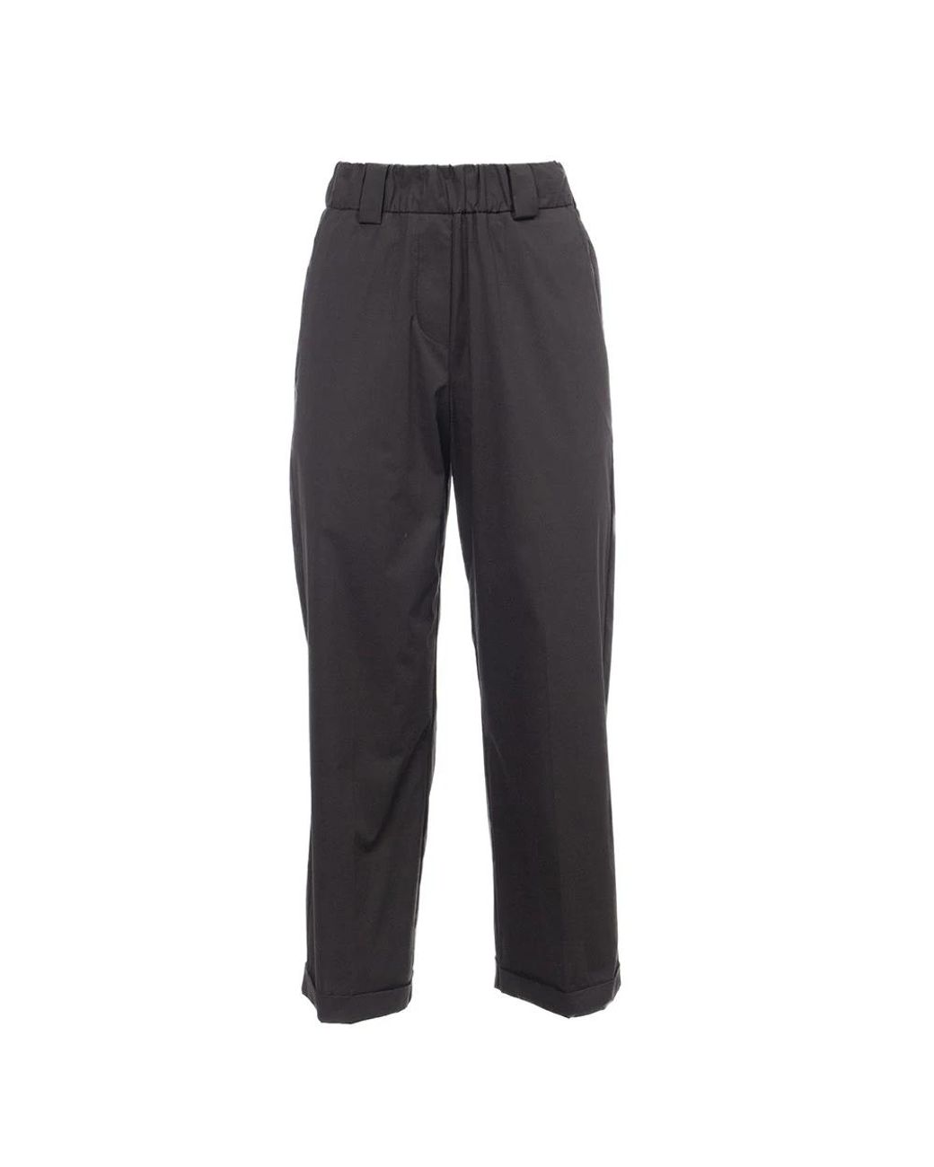 Le Tricot Perugia Gray Slim-Fit Trousers
