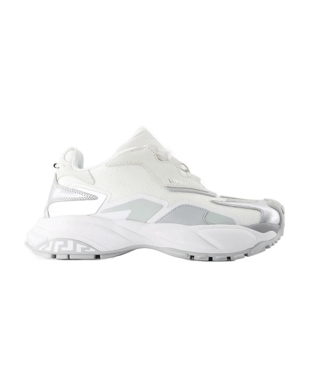 Versace White Low Top Sneakers For for men