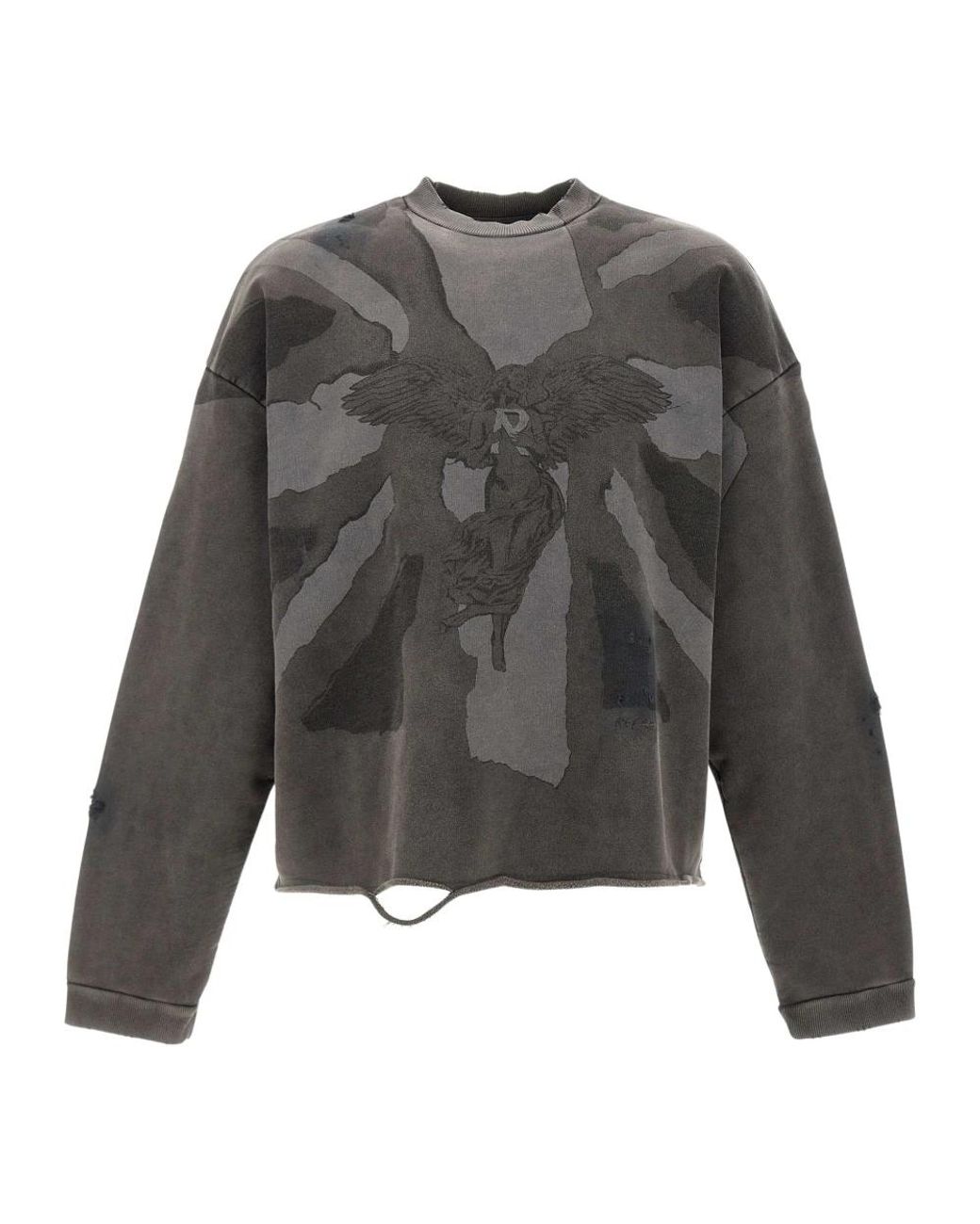 Represent Flag Sweatshirt in Gray für Herren