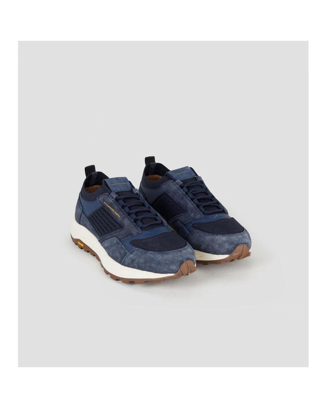 Alexander Smith Blue Sneakers for men
