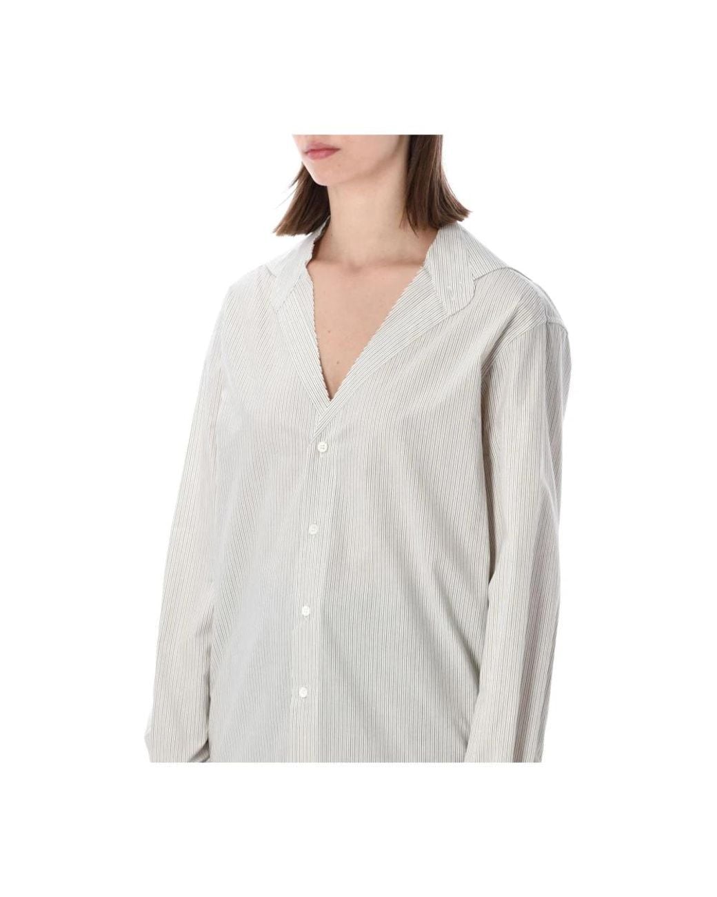 MM6 by Maison Margiela Gray Shirts