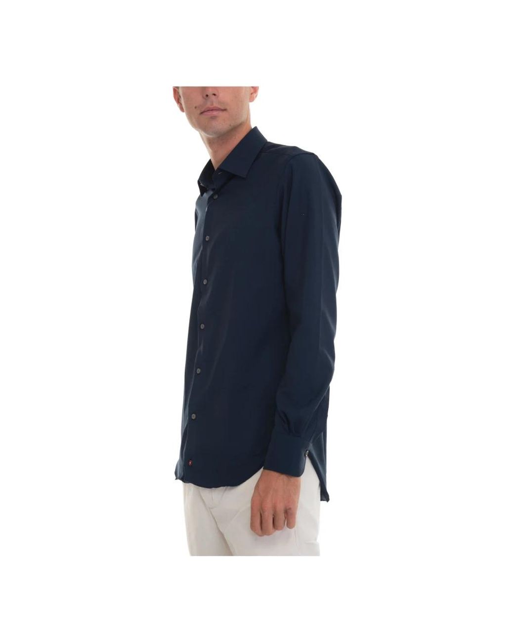 Carrel Blue Formal Shirts for men