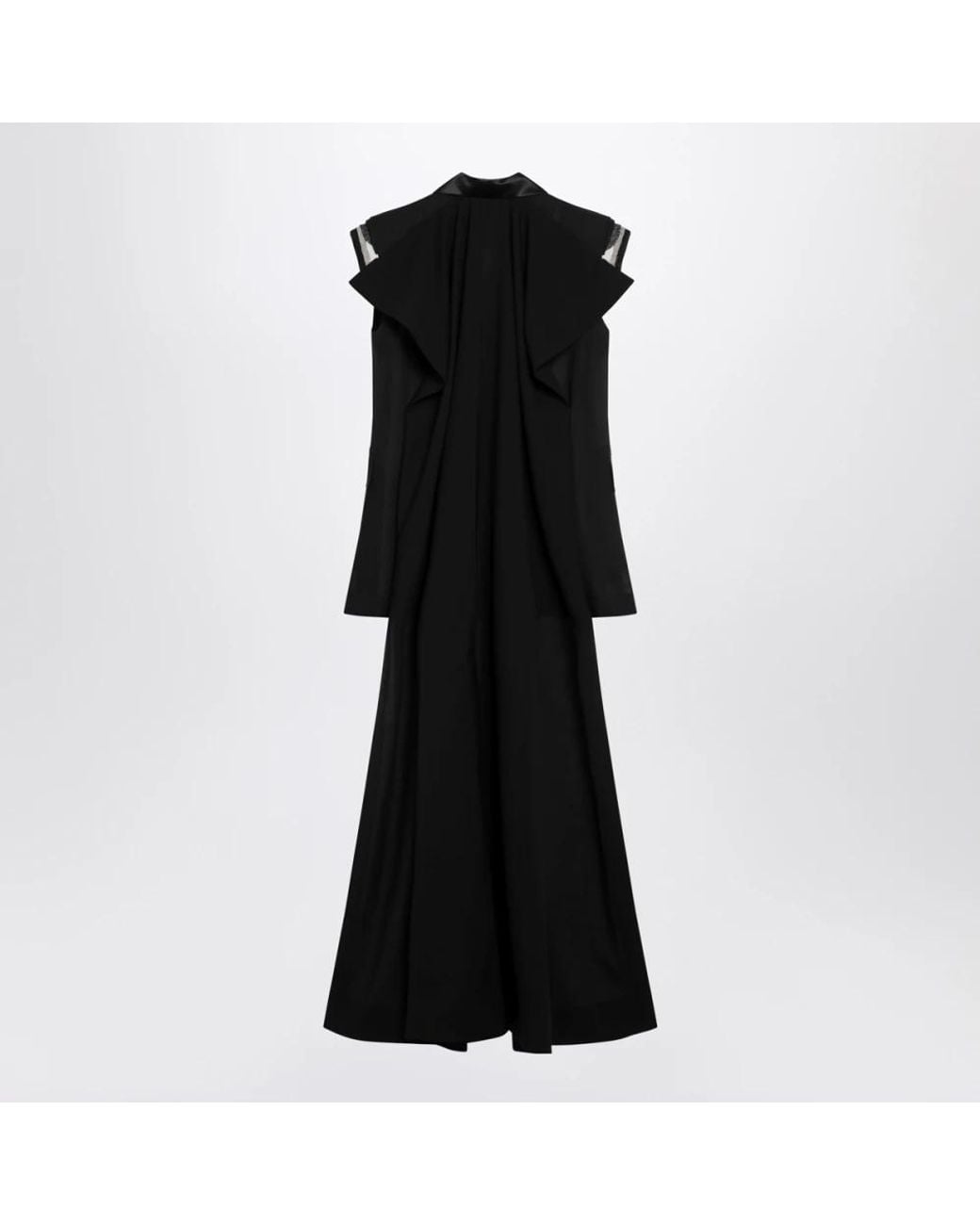 Sacai Black Maxi Dresses