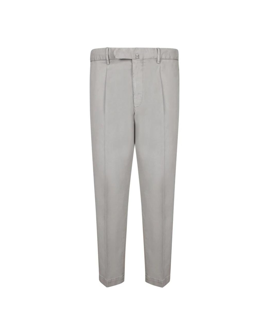 Dell'Oglio Gray Suit Trousers for men