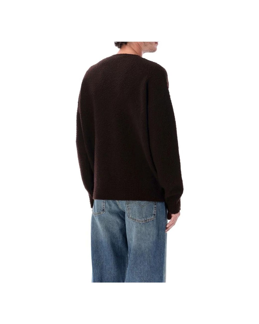 Roberto Collina Black Round-Neck Knitwear for men
