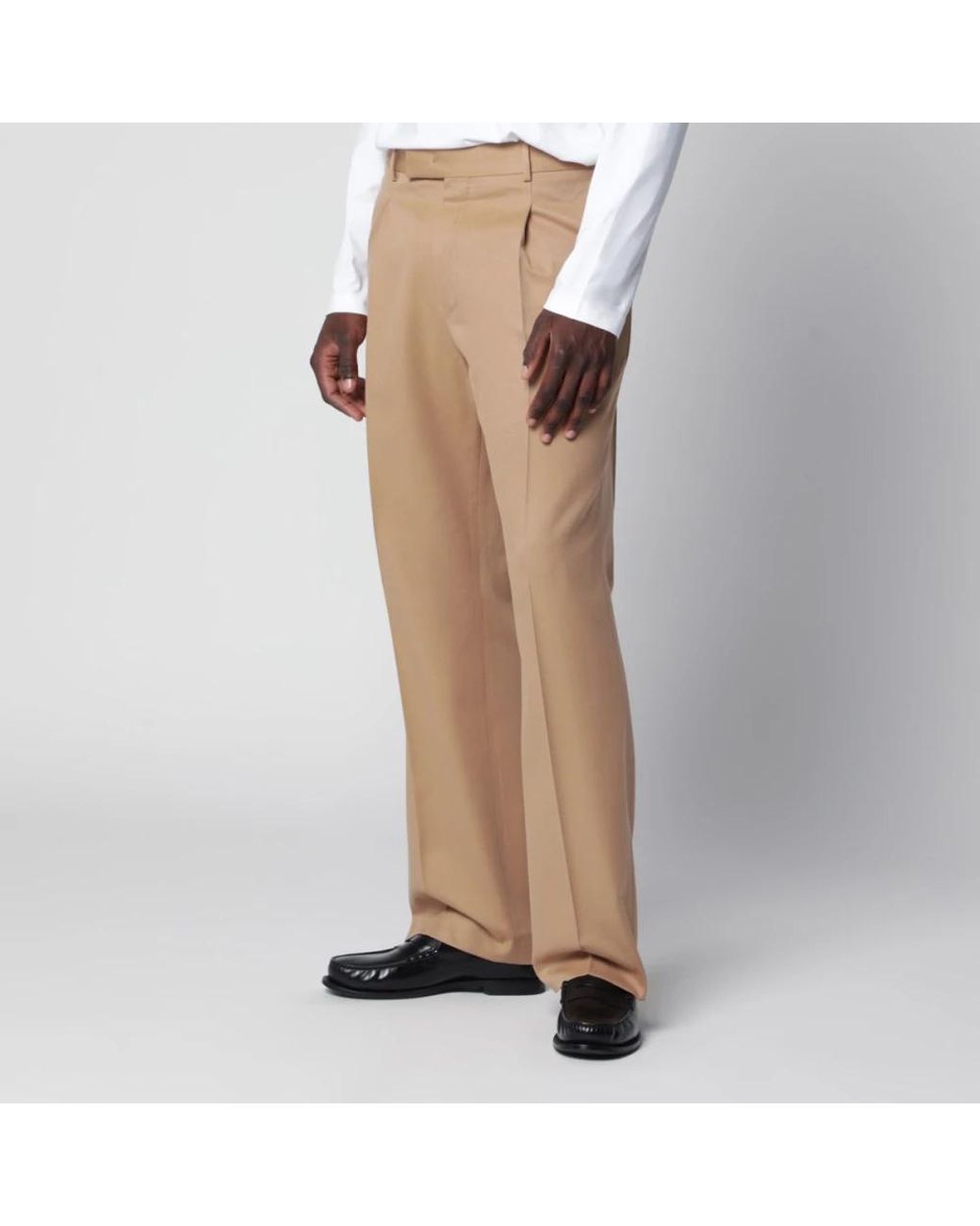 PT Torino Natural Straight Trousers for men