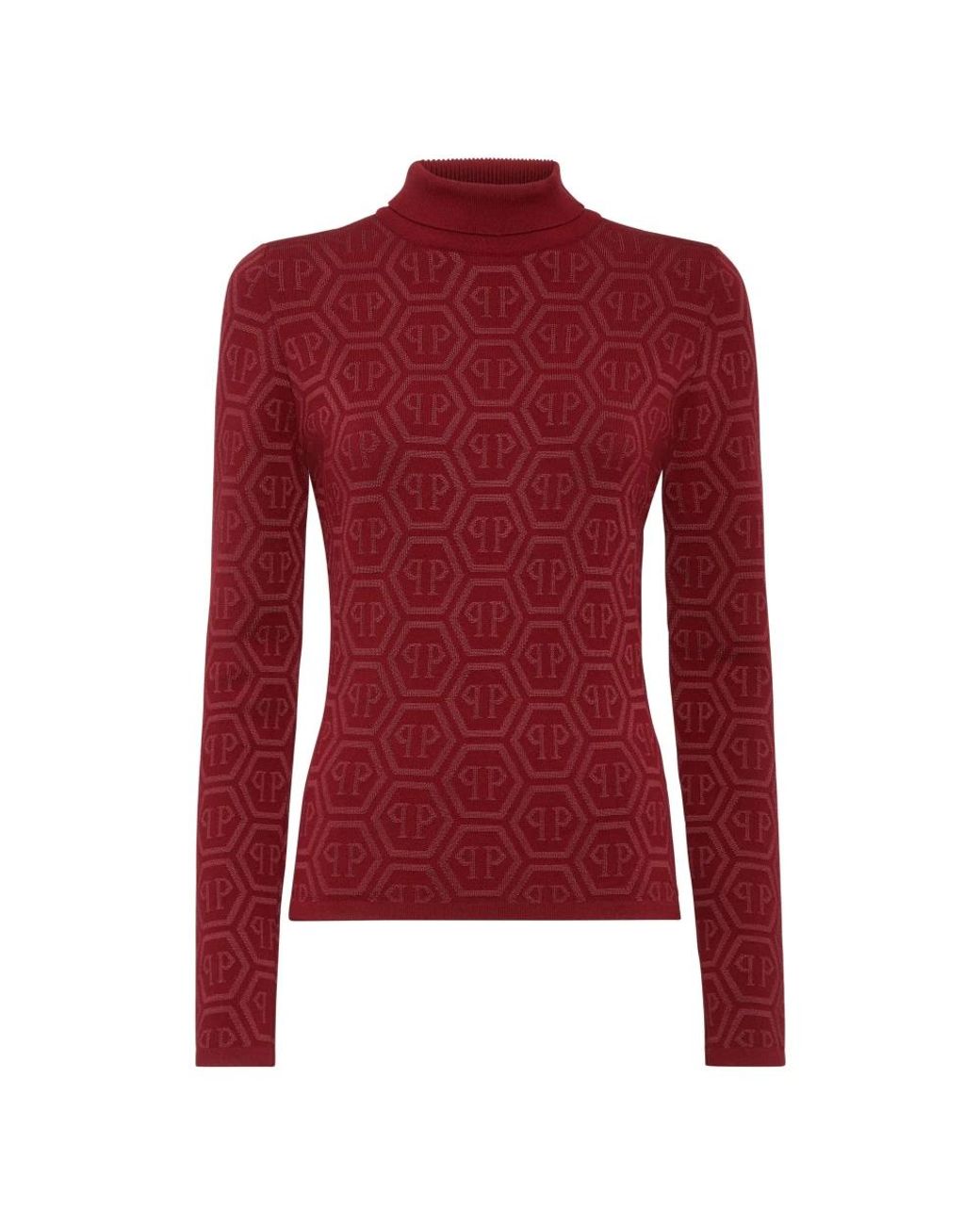 Philipp Plein Red Strickware