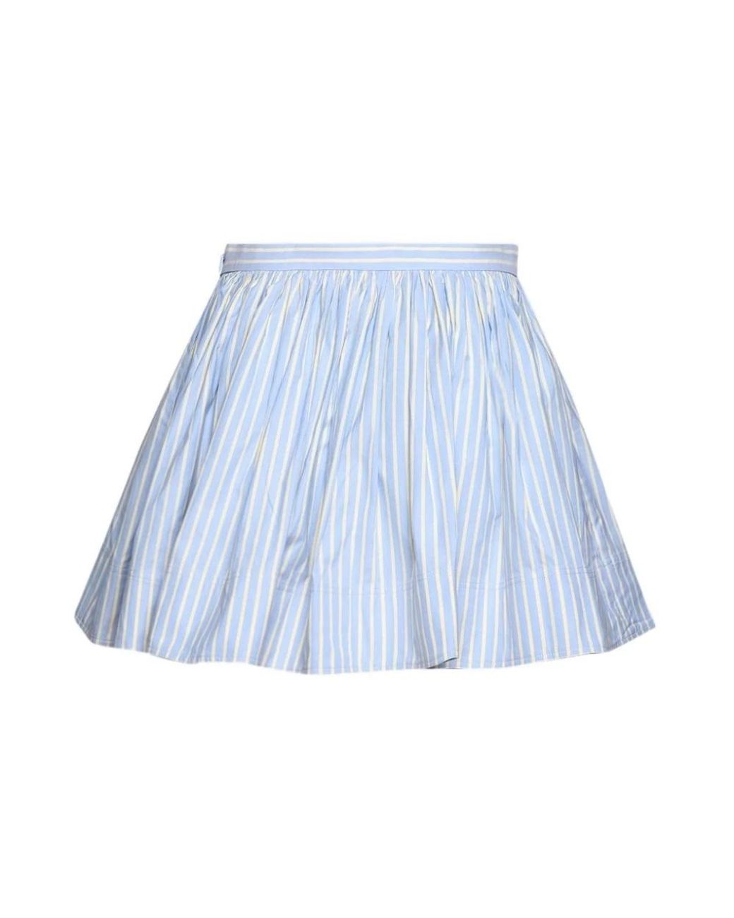 Rabanne Blue Short Skirts