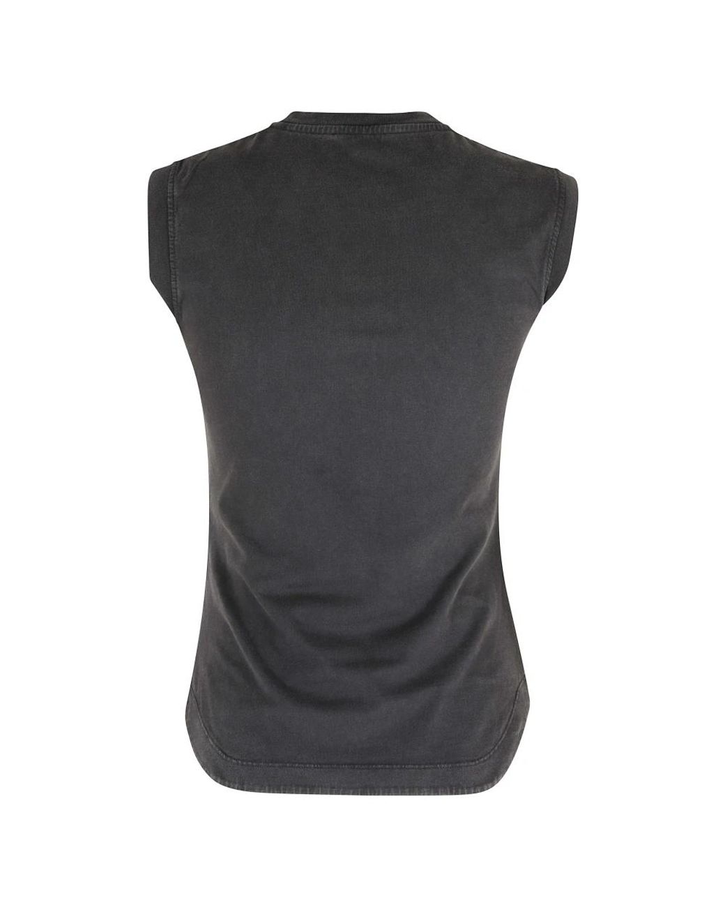 The Attico Gray Sleeveless Tops