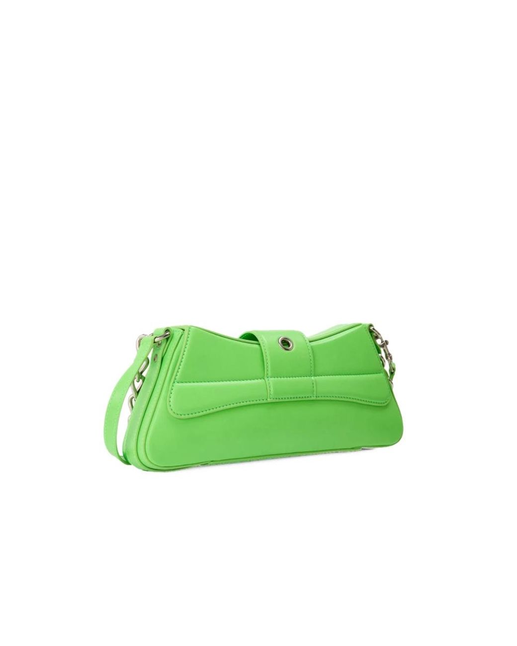 Balenciaga Green Lindsay Shoulder Bag