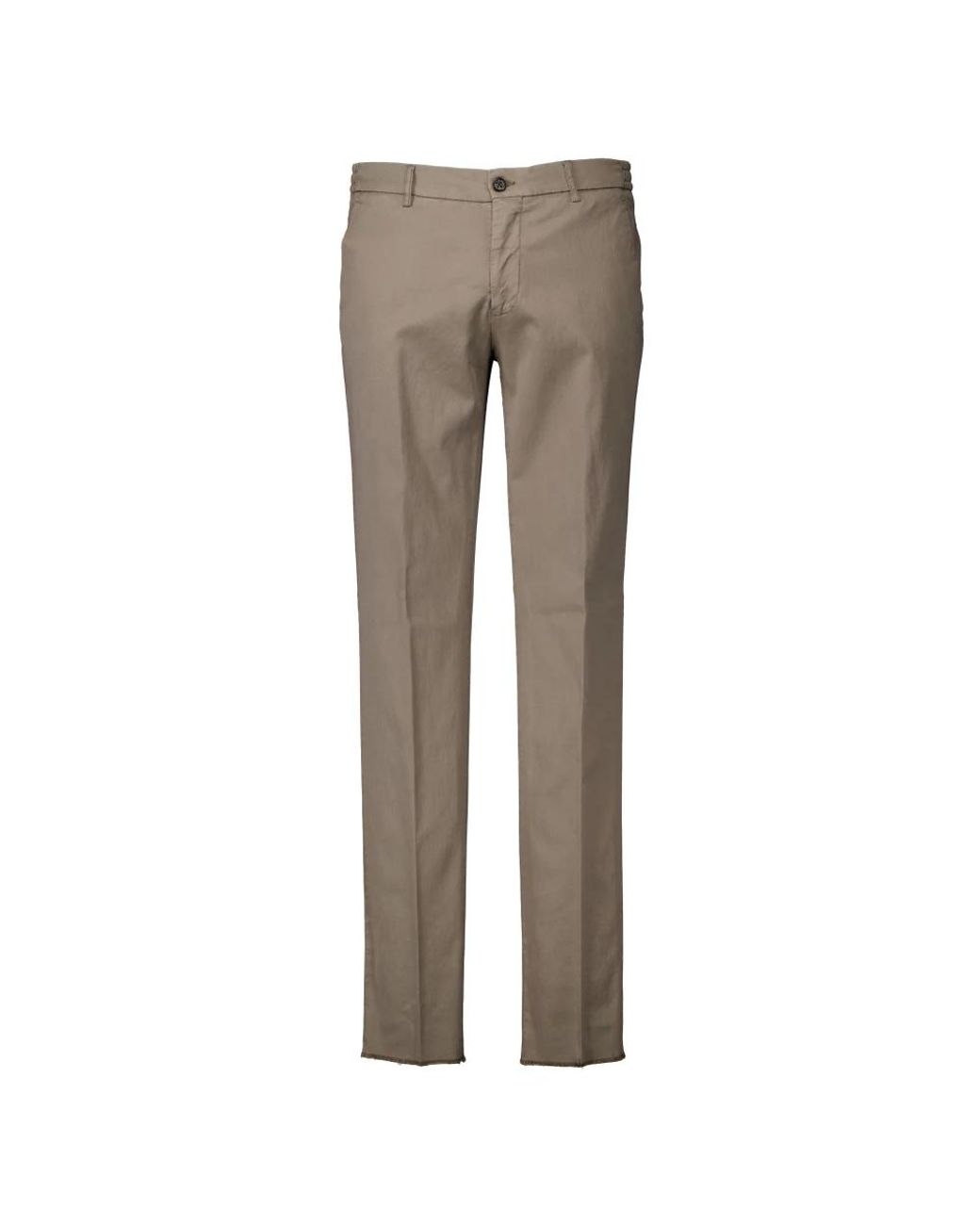 BERWICK 1707 Gray Chinos for men
