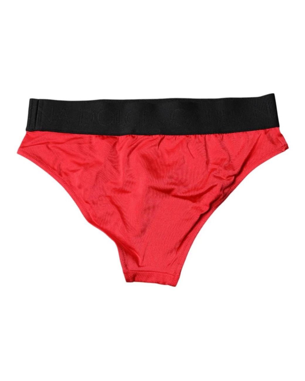 Dolce & Gabbana Red Underpants