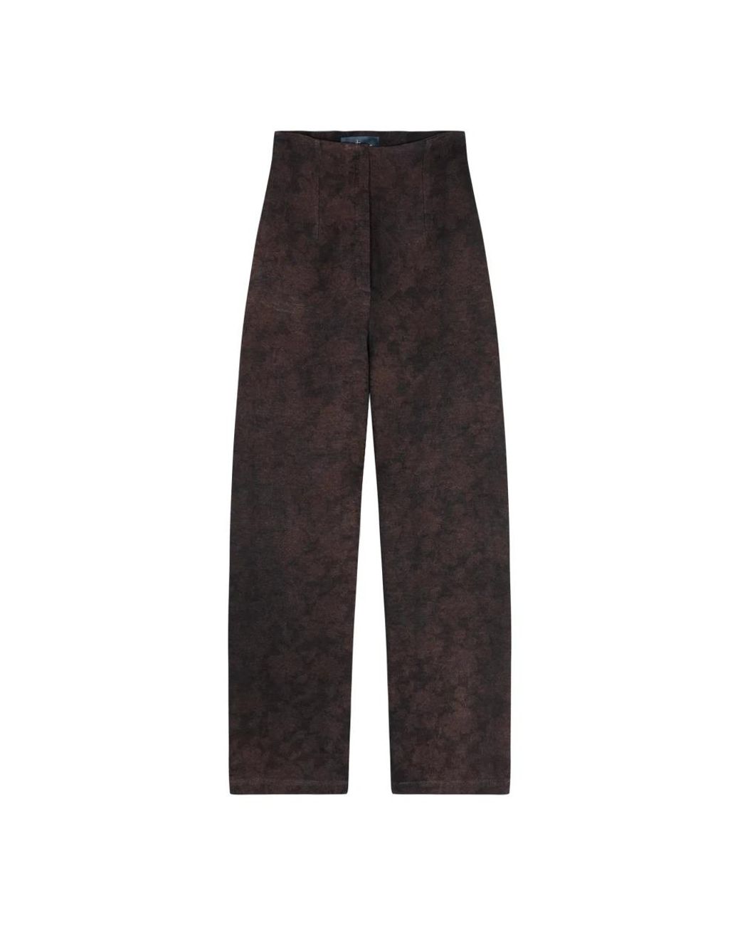 Cortana Gray Straight Trousers