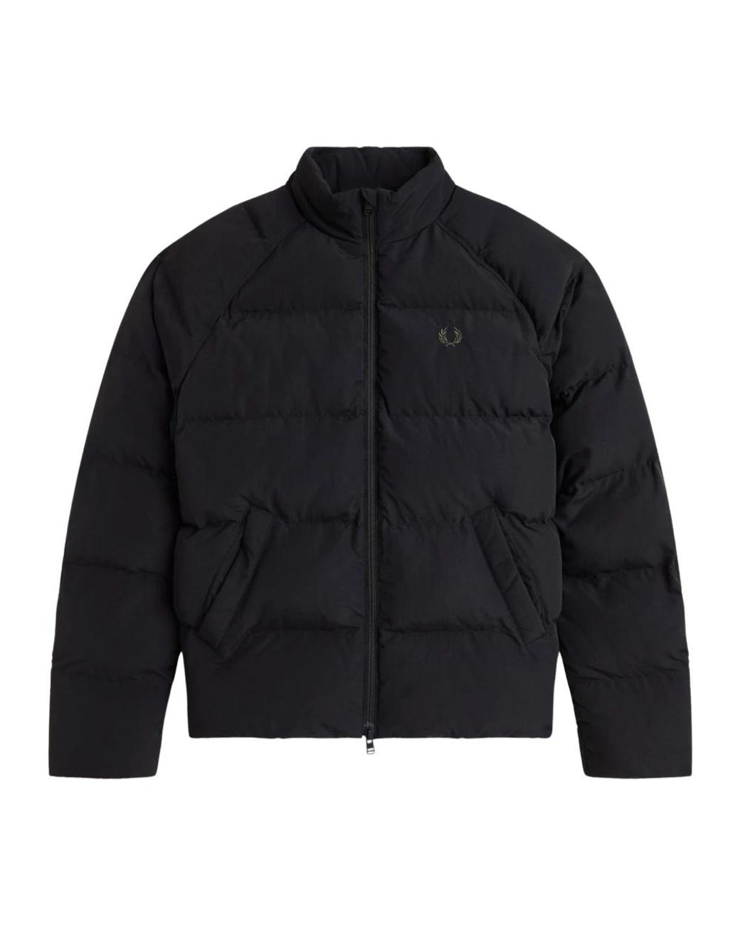 Fred Perry Black Winter Jackets for men