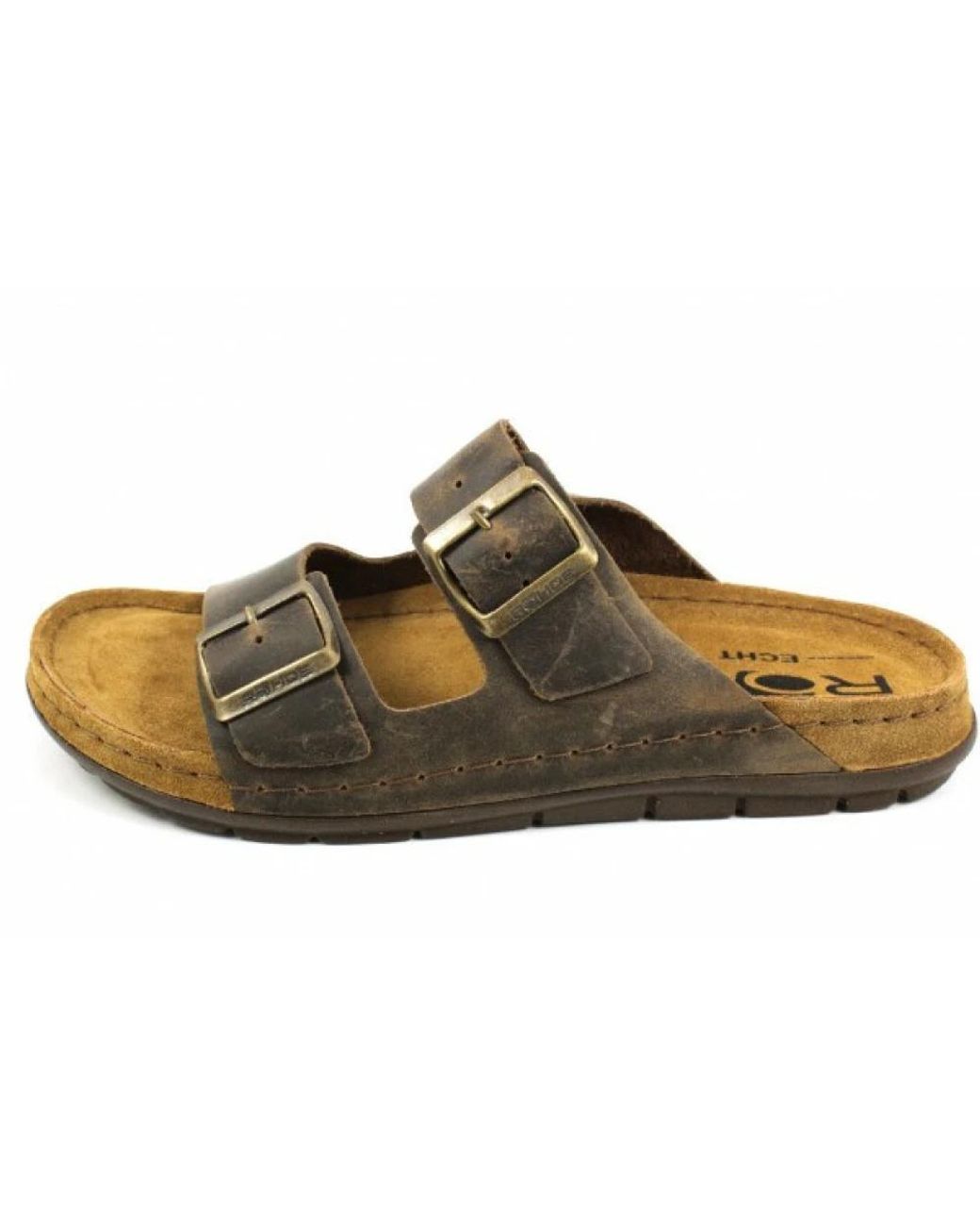 Rohde Lederslipper in Brown für Herren
