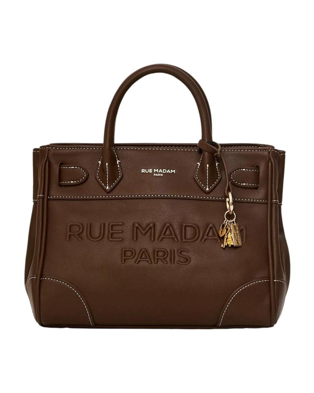 Rue Madam Brown Shopping Bags